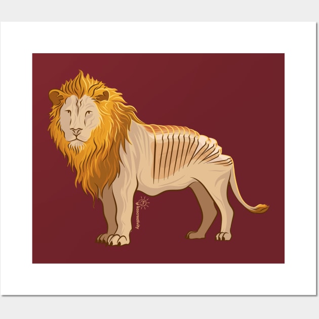 Loaf of Lion Wall Art by kascreativity